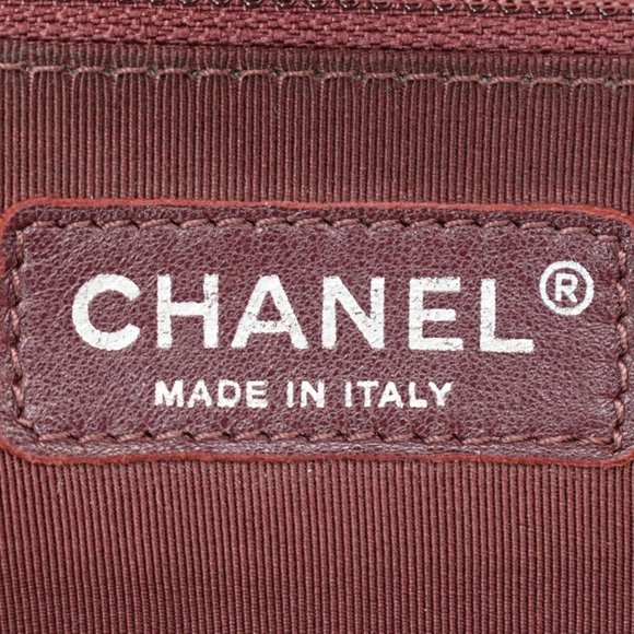 CHANEL Drawstring Large Quilted Calfskin & Caviar Shopping Tote Bag Beige - Picture 11 of 11